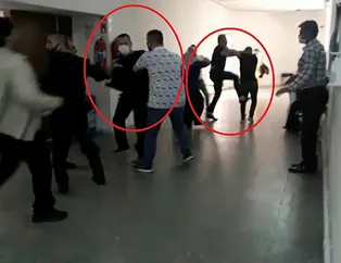 Adliyeyi karıştıran tahliye! Tekme ve yumruklar havada uçuştu