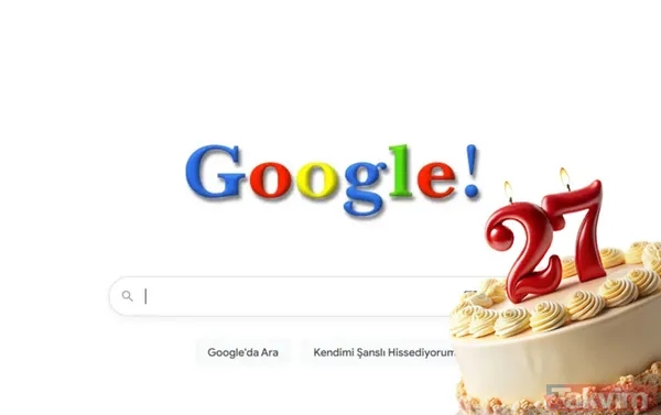 Google bir yaşına daha girdi! Yeni yaşa özel doodle: Google ne zaman kuruldu, şu an kaç yaşında, kurucusu kim? - 1
