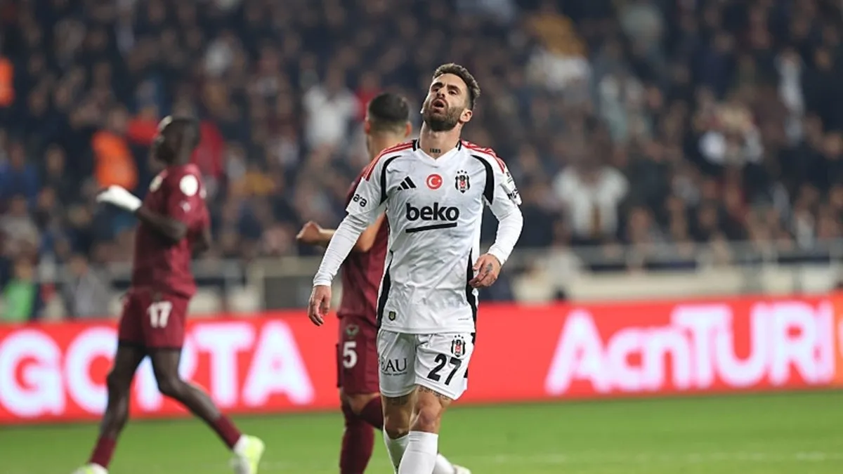 Kartal komadan çıkamadı! Beşiktaş Hatayspor ile 1-1 berabere kaldı