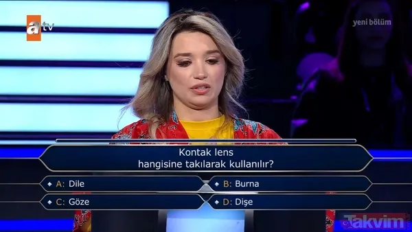 Kenan İmirzalıoğlu'nun sunduğu Kim Milyoner Olmak İster'de geceye damga vuran yarışmacı! Soruyu bilemeyince çekip gitti - 6
