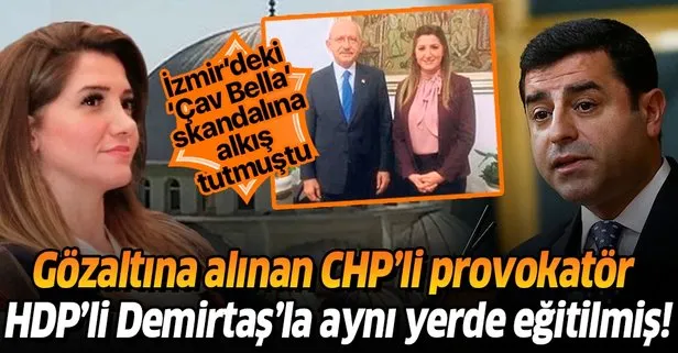 İzmir’deki ’Çav Bella’ provokasyonuna alkış tutan CHP’li Banu Özdemir ABD’de HDP’li Demirtaş’la aynı yerde eğitilmiş