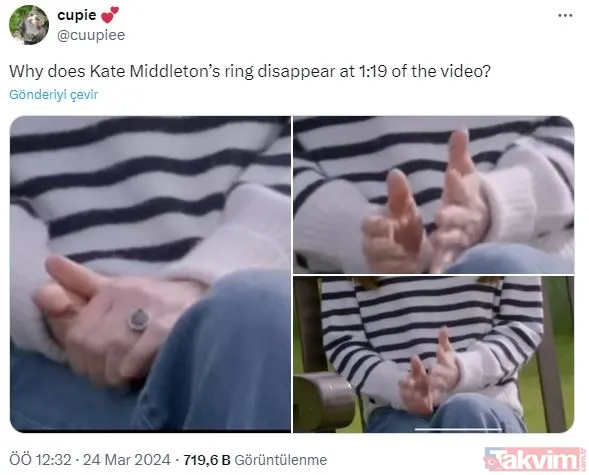 Kate Middleton videosu deepfake mi yapay zeka mı? Kanser açıklaması iddialara son vermedi! Didik didik incelediler: Yedi yıl önce de aynı kazağı giymişti - 6