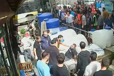 Beyoğlu’nda feci kaza