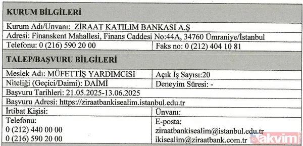 Kaynak: Takvim.Com.Tr Ve Ziraat Bankası Resmî Personel Alım İlanı – Ziraatbankisealim.İstanbul.Edu.Tr Görseller Takvim Foto Arşiv Ve Ziraat Bankası Resmi Web...