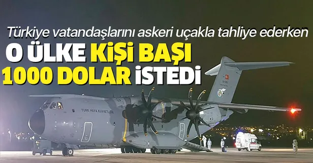 Türkiye Çin'deki vatandaşlarını askeri uçakla alırken Avustralya kişi başı 1000 dolar istiyor