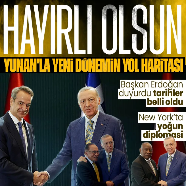 Başkan Erdoğandan yoğun diplomasi: Yunanistan Başbakanı Kiryakos Miçotakis ile görüştü
