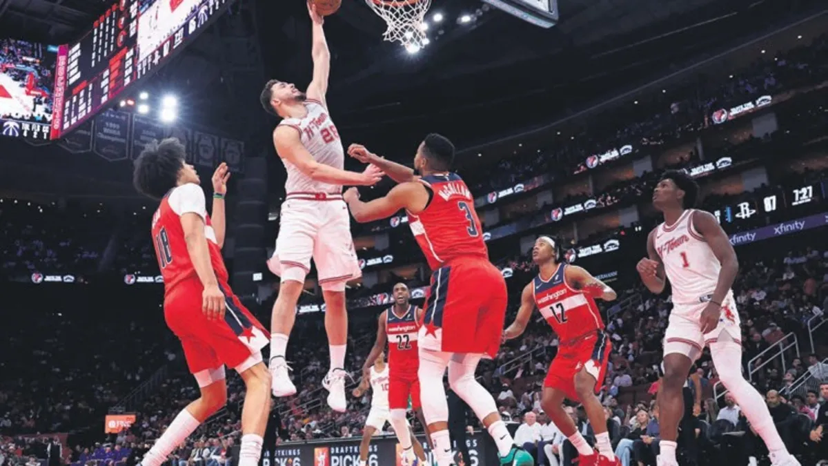 Alperen Şengün 16 sayı ile gözleri doldurdu