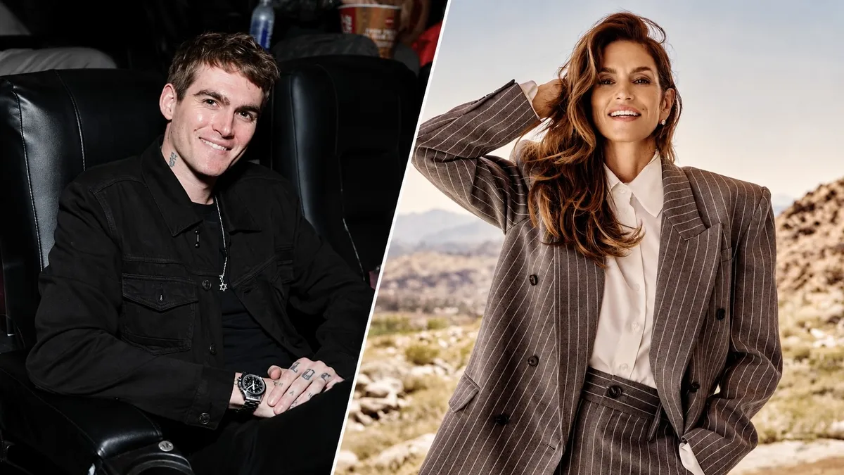 Birbirlerinin elini bir an olsun bırakmadılar! Oğul acısıyla sarsılan Cindy Crawford ilk kez ortaya çıktı