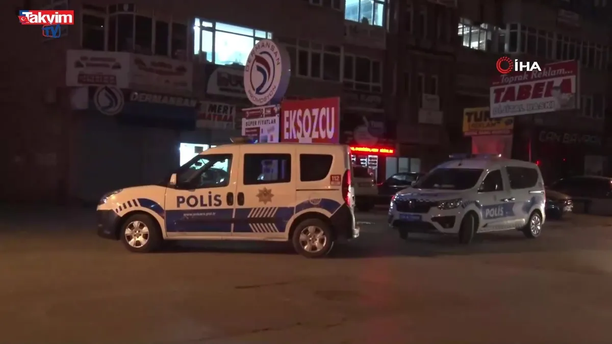 Ankara'da esnaflar arasında bıçaklı kavga: 3 yaralı
