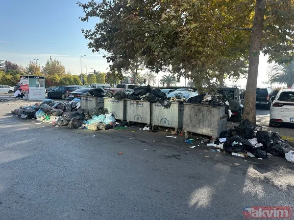CHP'li belediyelerdeki işçiler greve gitti! İstanbul'da 90 esintileri Kartal'da çöp dağları: "Nefes alamıyoruz, mikrop soluyoruz" - 1
