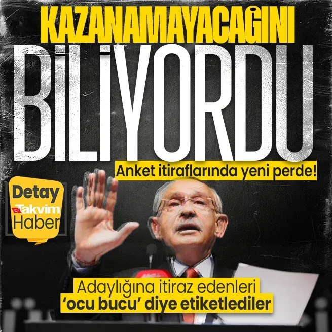 Anket itiraflarında yeni perde! Onursal Adıgüzel: Anketler CHP Genel Başkanı Kemal Kılıçdaroğluna sunuldu! Adaylığına itiraz edenler etiketlendi