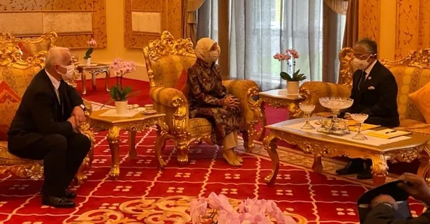 Türk Havacılık ve Uzay Sanayii (TUSAŞ), projelerini Malezya Kralı Sultan Abdullah Şah'a anlattı