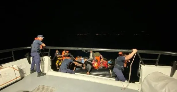 Yunanistan ölüme terk etti! Türkiye yardım eli uzattı: 36 kaçak göçmen kurtarıldı