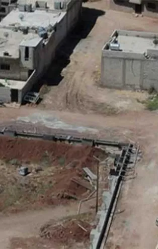 YPG/PKK kontrolündeki Ayn el-Arab havadan görüntülendi