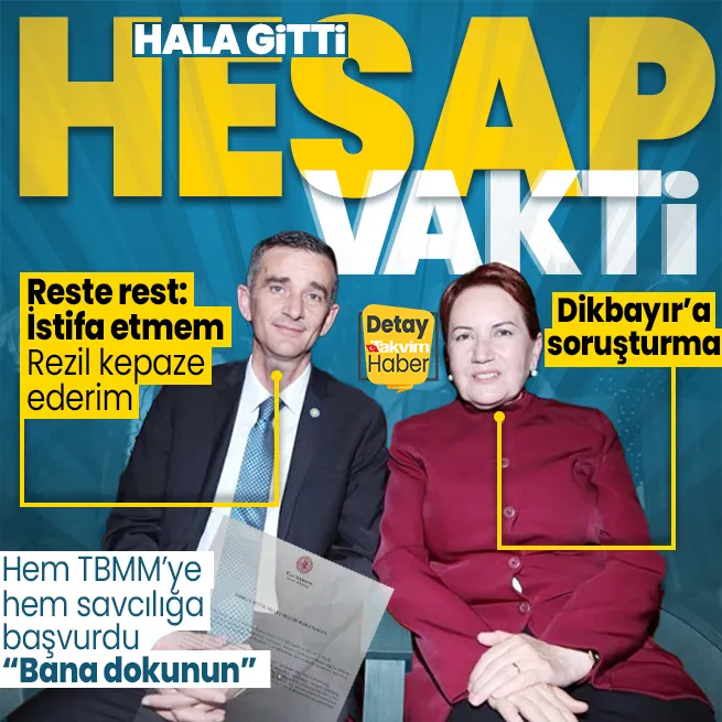 İYİ Partide iç hesaplaşma! Tacizle suçlanıp ihracı istenen Ümit Dikbayırdan Akşenere rest: Rezil kepaze edeceğim! İYİ Parti soruşturma başlattı