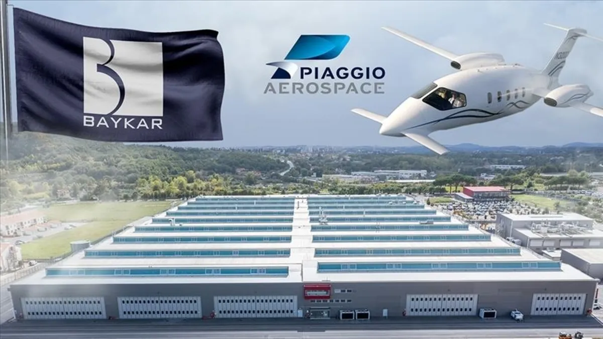 Ön sözleşme imzalandı: Piaggio Aerospace Baykar’ın oluyor