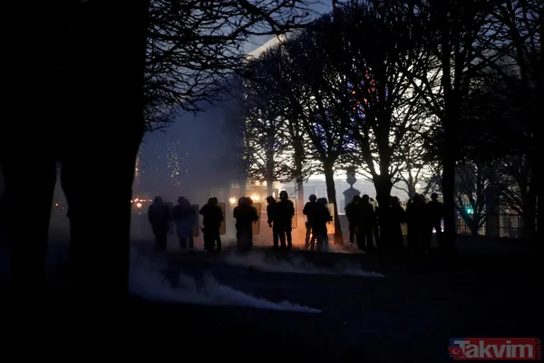 Paris'teki son gösterilerin faturası ağır oldu - 42