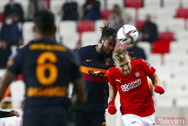 Aslan Sivas'ta yaralı! (Sivasspor 1-0 Galatasaray MAÇ SONUCU ÖZET) - 11