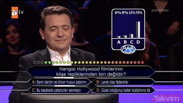 Kim Milyoner Olmak İster'de dikkat çeken Türk Dil Kurumu sorusu! Tsunaminin diğer adı nedir? - 13