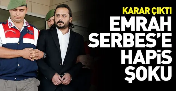Emrah Serbes'in cezası belli oldu
