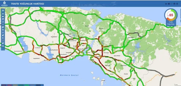 Haftanın ilk iş gününde İstanbul'da trafik kilit!-6