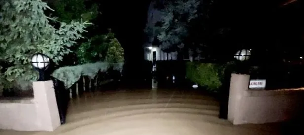 Düzce’de dereler taştı, evleri su bastı
