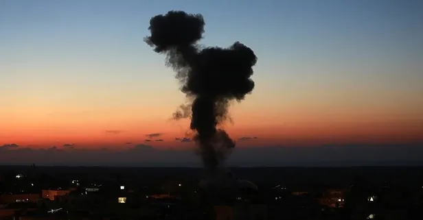 Son dakika: İsrail'den Gazze'ye hava saldırısı