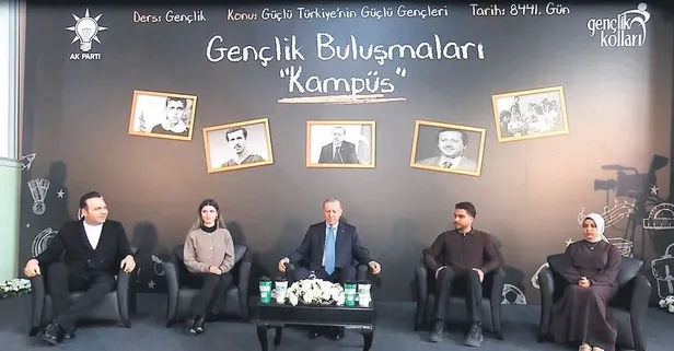 Başkan Erdoğan’dan öğrencilere mesaj! "Zaferi kucaklayacak olanlar sizlersiniz"