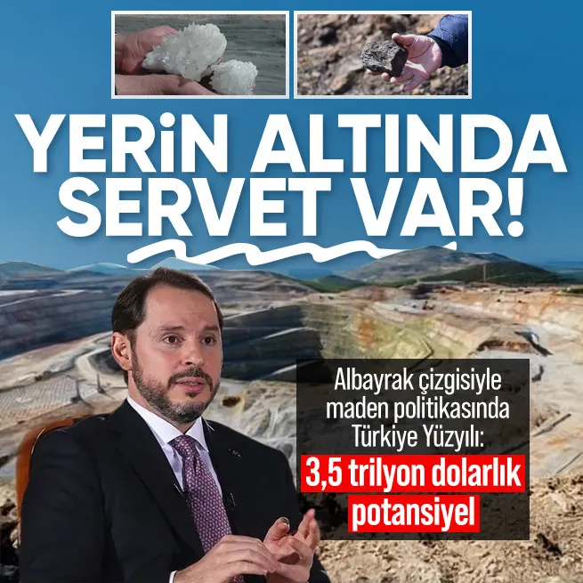 Türkiye küresel madencilikte konumunu güçlendiriyor: 3,5 trilyon dolarlık potansiyel