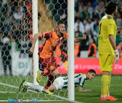 Bursaspor - G.Saray maçı geyikleri