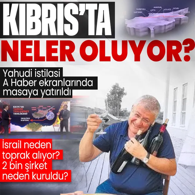 Kıbrısta neler oluyor? İsrail neden toprak alıyor? 25 bin dönüm arazi niçin alındı? 2 bin şirket neden kuruldu? İşte detaylar...