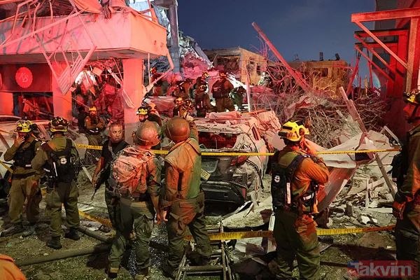 İsrail kentleri alev alev! Balistik ve hipersonikler Demir Kubbe'yi kevgir etti... Füze yağmuru Mersin'den bile görüntülendi - 19