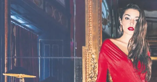 Güzel oyuncu Hande Erçel'in pozları ortalığı salladı! Sosyal medyada beğeni yağdı