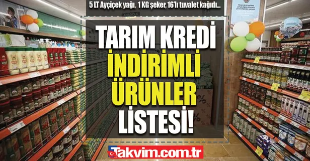 Tarım Kredi marketleri 5 LT Ayçiçek yağı fiyatı ne kadara düştü? 17 Ağustos 16'lı tuvalet kağıdı, çay, yumurta, 1 KG toz şeker İNDİRİMLİ fiyatı