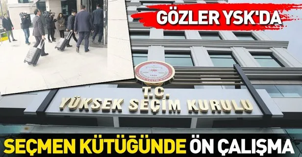 İstanbul için tüm gözler YSK’da! AK Parti’nin seçim iptali talebiyle verdiği 3 bavul dolusu belgeleri inceleyen kurul mesaide