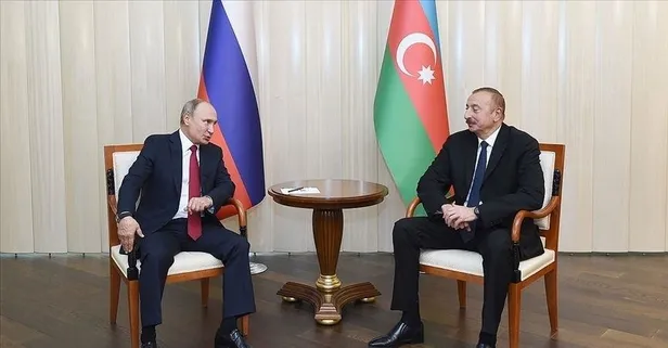 Putin ve Aliyev'den 'Ukrayna' görüşmesi!
