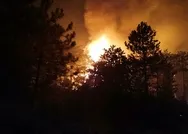 Ankara’da orman yangınına müdahale sürüyor