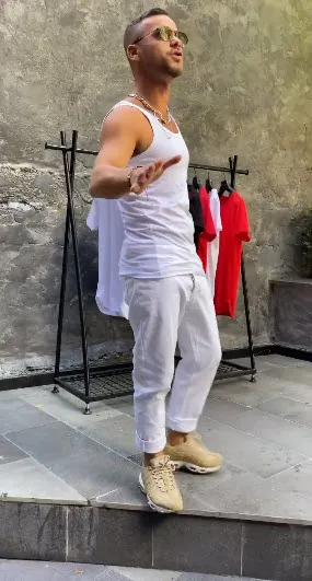 Survivor Doğan Keser çıka çıka bakın kim çıktı! Barış Özbek'le kavgaya karışıp gırtlak gırtlağa gelen Doğan meğer...-7