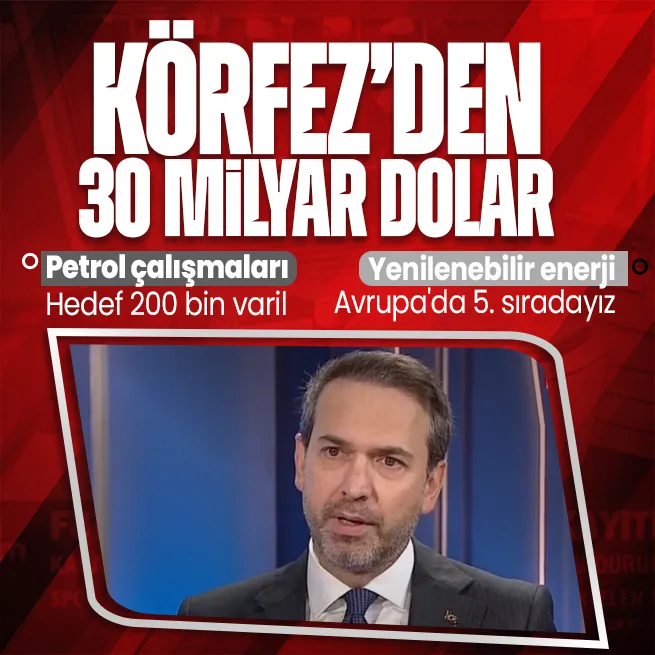 Son dakika: Enerji ve Tabii Kaynaklar Bakanı Alparslan Bayraktar: Körfez ülkeleriyle 29,7 milyar dolarlık anlaşma imzalandı
