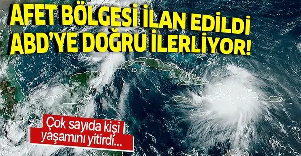 Afet bölgesi ilan edildi! ABD’ye doğru ilerliyor