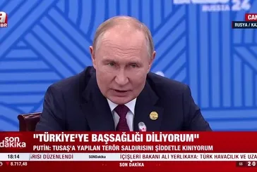 Putin: Ankara'daki saldırıyı kınıyoruz!