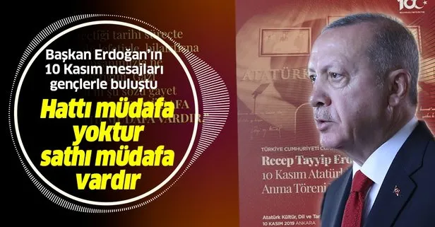 Başkan Erdoğan’ın Atatürk’ü Anma Töreninde yaptığı konuşma kitapçık haline getirildi