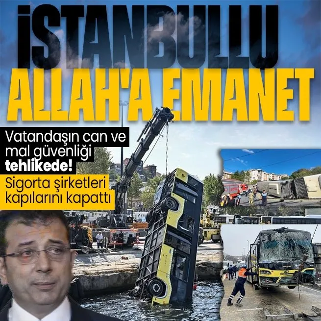 İstanbul’da toplu ulaşım sorunu giderek büyüyor: Vatandaşın can ve mal güvenliği tehlikede! Sigorta şirketleri kapılarını kapattı