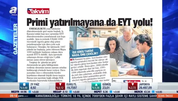 EYT işe giriş tarihi nasıl öne çekilebilir? Primi yatırılmayana da EYT yolu! Askerlik, Doğum, Avukatlık stajı, fahri asistanlık...