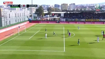 Samsunspor 43. saniyede öne geçti!