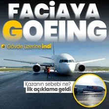 İstanbul Havalimanı’nda faciadan dönüldü! Takımları açılmayan Boeing 763 gövde üzerine indi: Uçaktan görüntüler ve Bakanlıktan açıklama