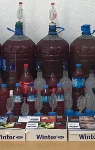 Bolu'da 106 litre kaçak içki ele geçirildi