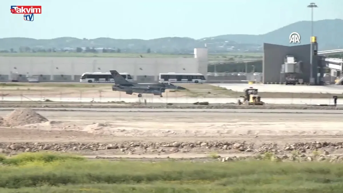 F-16'lar KKTC'de