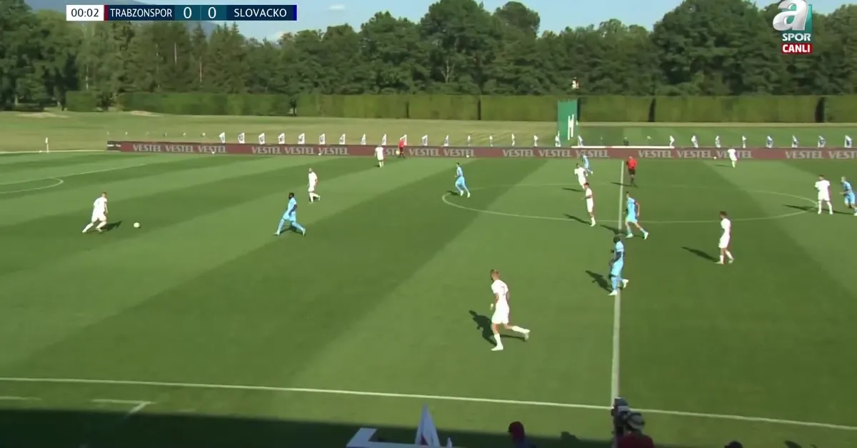 Trabzonspor 2-2 Slovacko MAÇ ÖZETİ