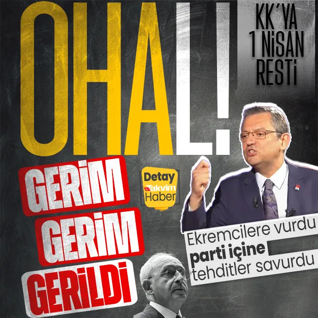 CHPde olağanüstü haller! Kurultay endişesine bürünen Özgür Özelden Kılıçdaroğluna 1 Nisan resti: Daha çok bekler